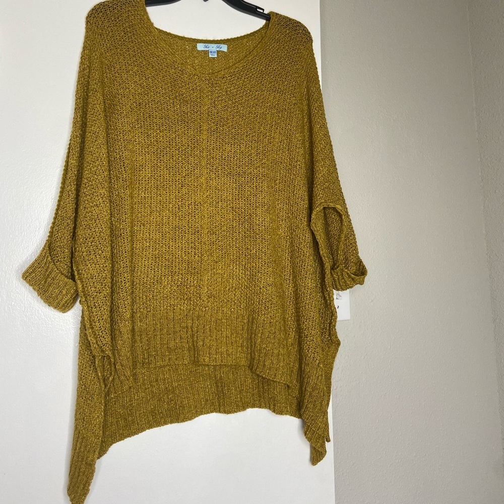 Off the shoulder sweater